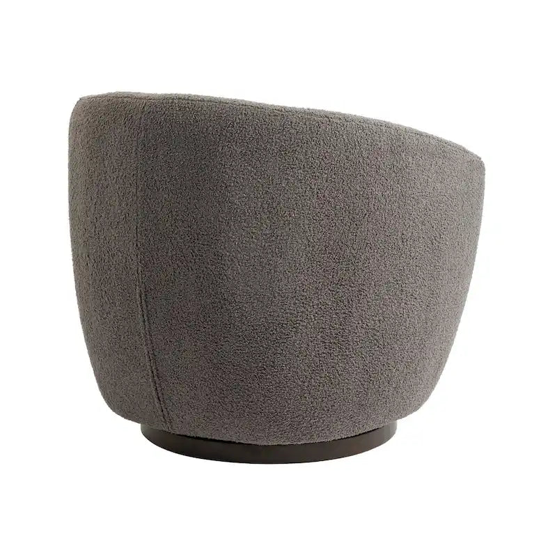 Fauteuil pivotant avec rangement intégré – Gris