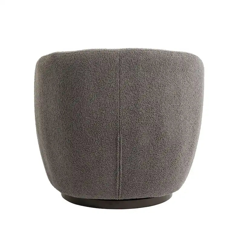 Fauteuil pivotant avec rangement intégré – Gris