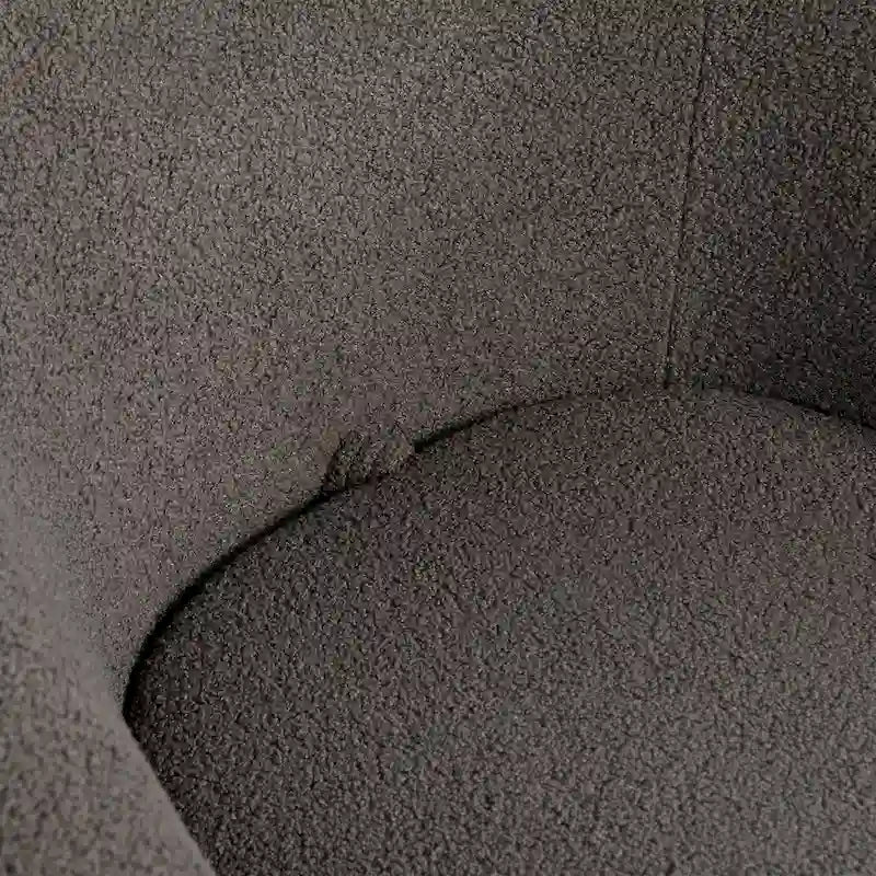 Fauteuil pivotant avec rangement intégré – Gris