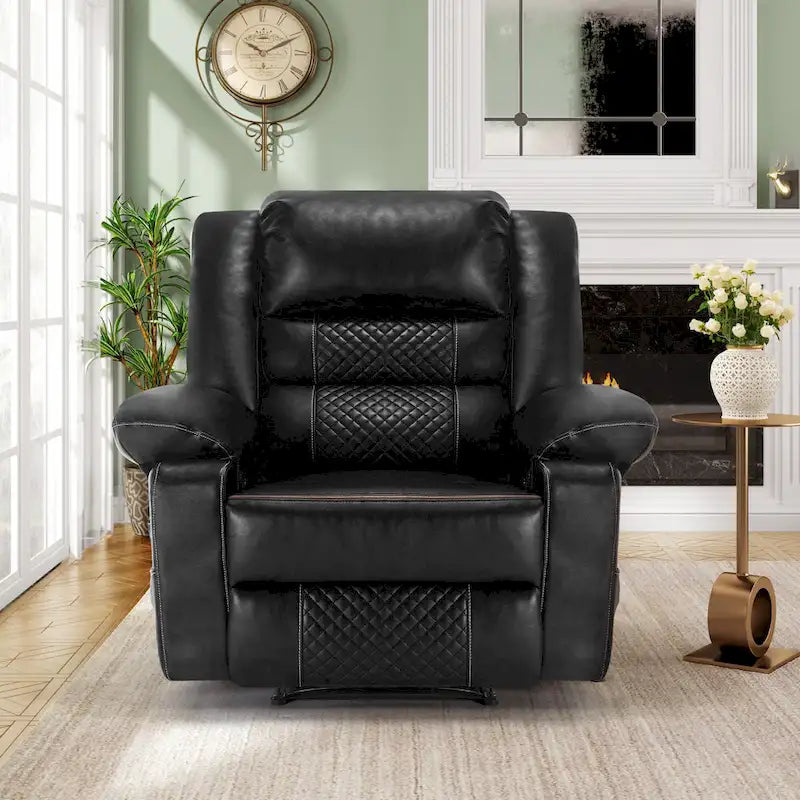 Fauteuil inclinable manuel avec massage et chauffage