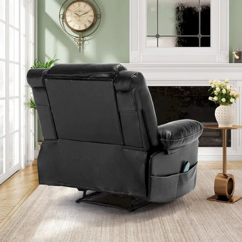 Fauteuil inclinable manuel avec massage et chauffage