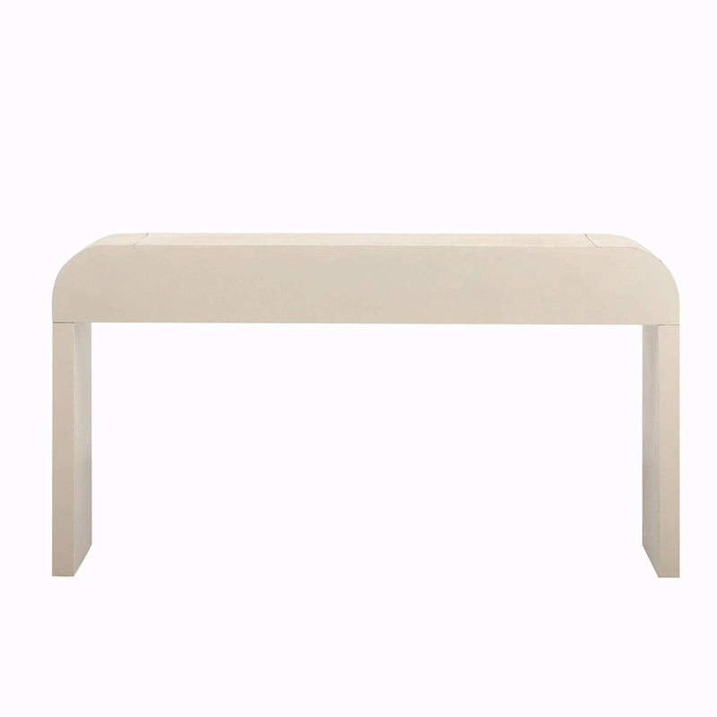 Console de table rétro à deux tiroirs