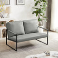 Fauteuil d'appoint rembourré avec revêtement en cuir PU