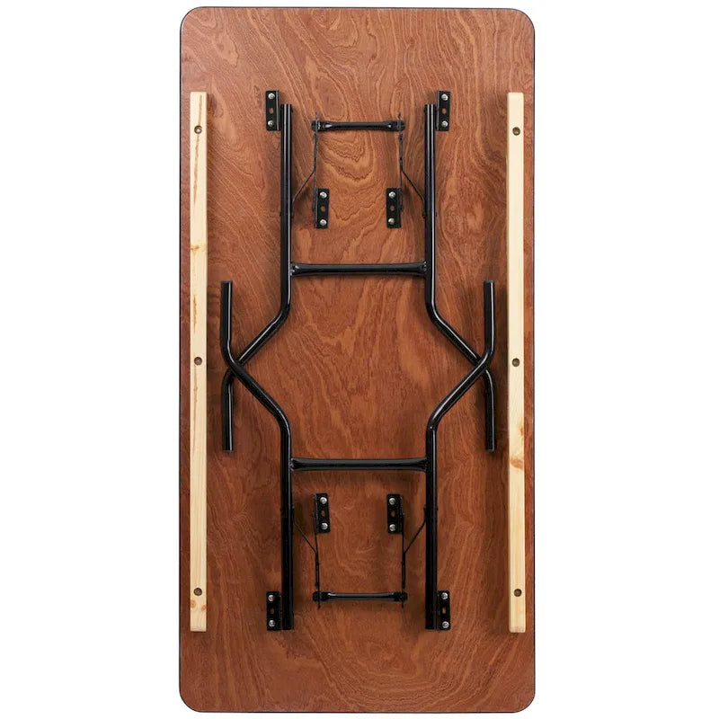 Table pliante rectangulaire en bois