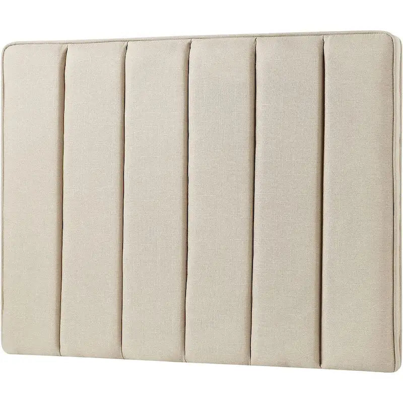 Tête de lit capitonnée en lin Twin XL