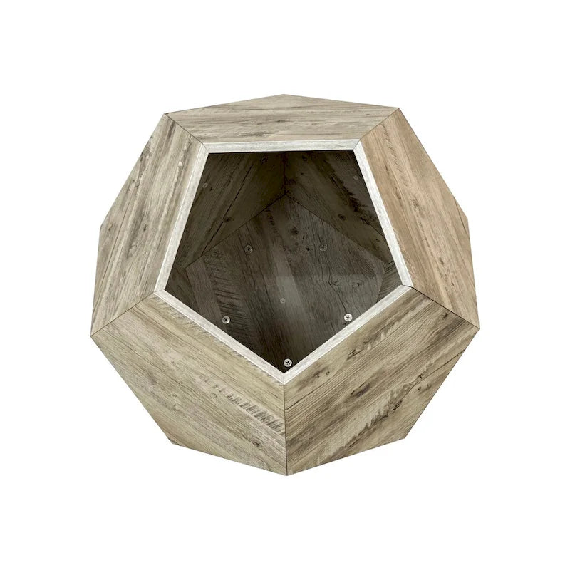 Table d'appoint niche pour chat avec trou d'entrée