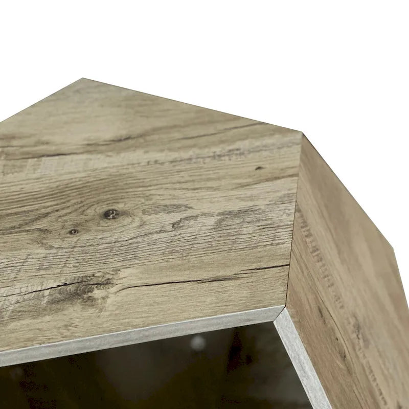Table d'appoint niche pour chat avec trou d'entrée