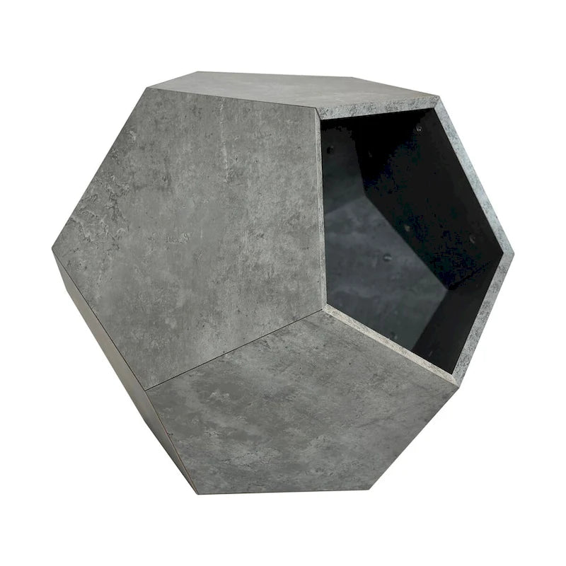 Table d'appoint niche pour chat avec trou d'entrée