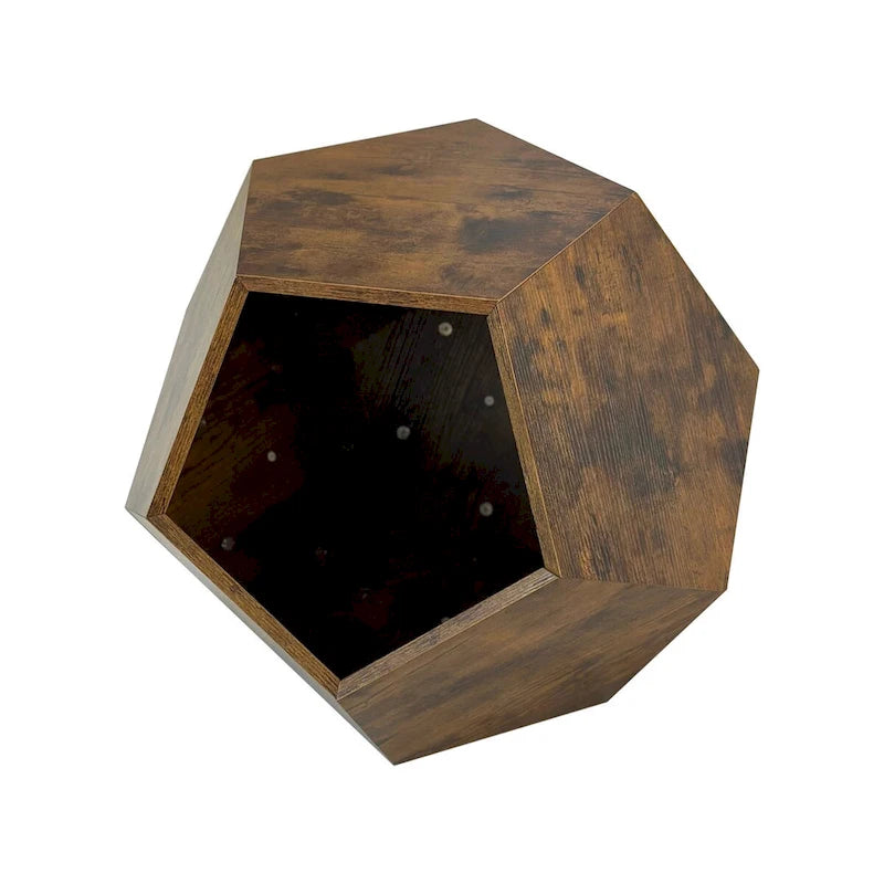 Table d'appoint niche pour chat avec trou d'entrée