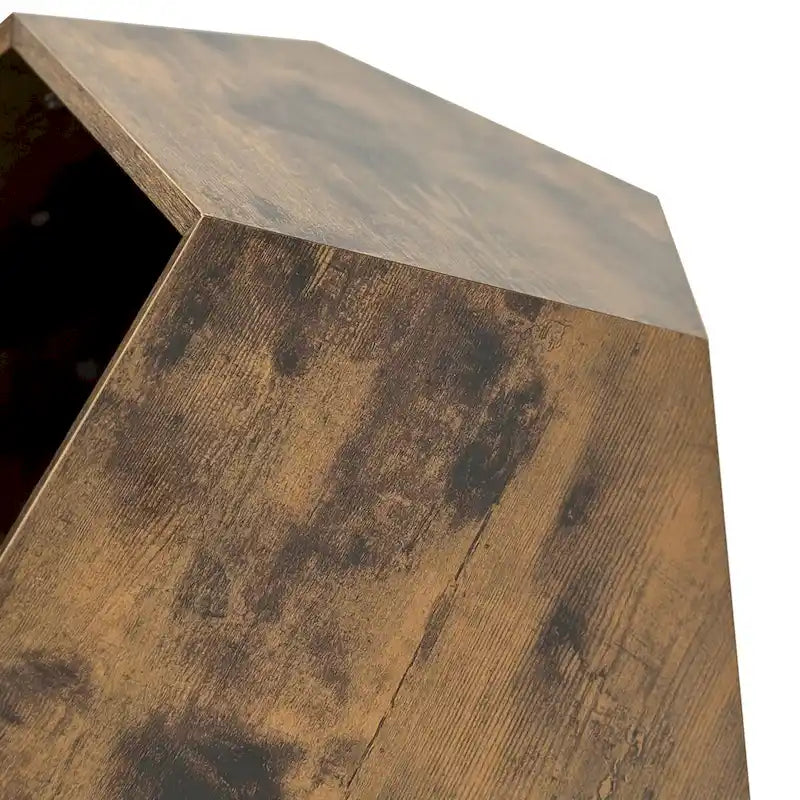 Table d'appoint niche pour chat avec trou d'entrée