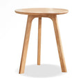 Table d'appoint ronde en bois massif