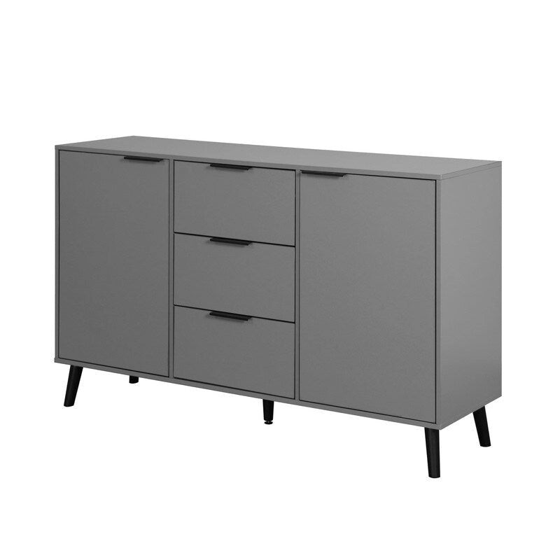 Buffet de 120 cm avec 3 tiroirs et 2 portes