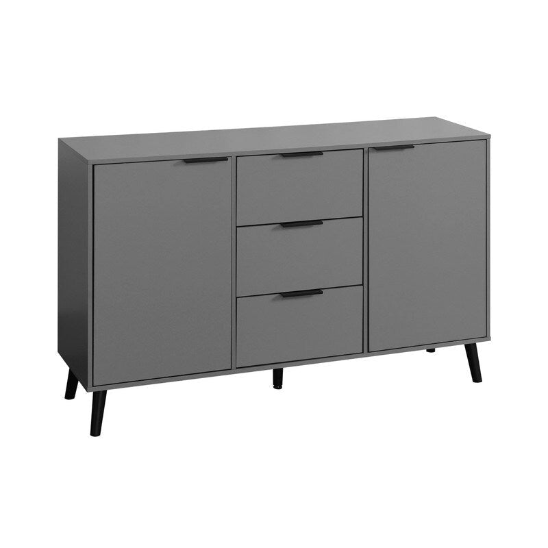 Buffet de 120 cm avec 3 tiroirs et 2 portes