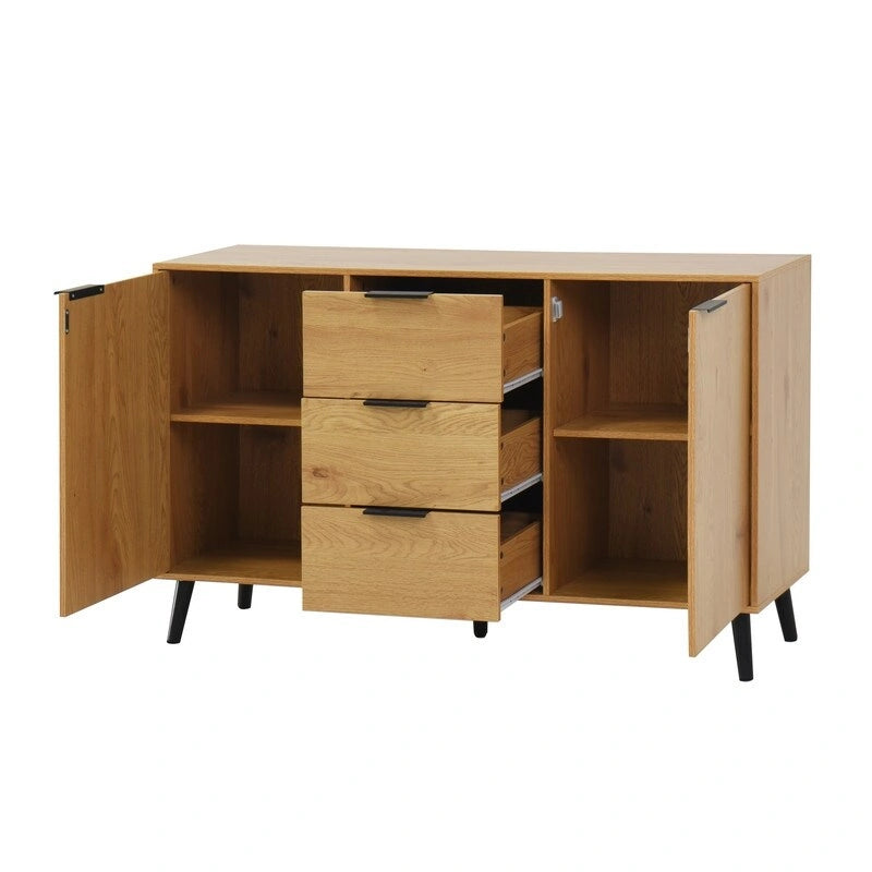 Buffet de 120 cm avec 3 tiroirs et 2 portes