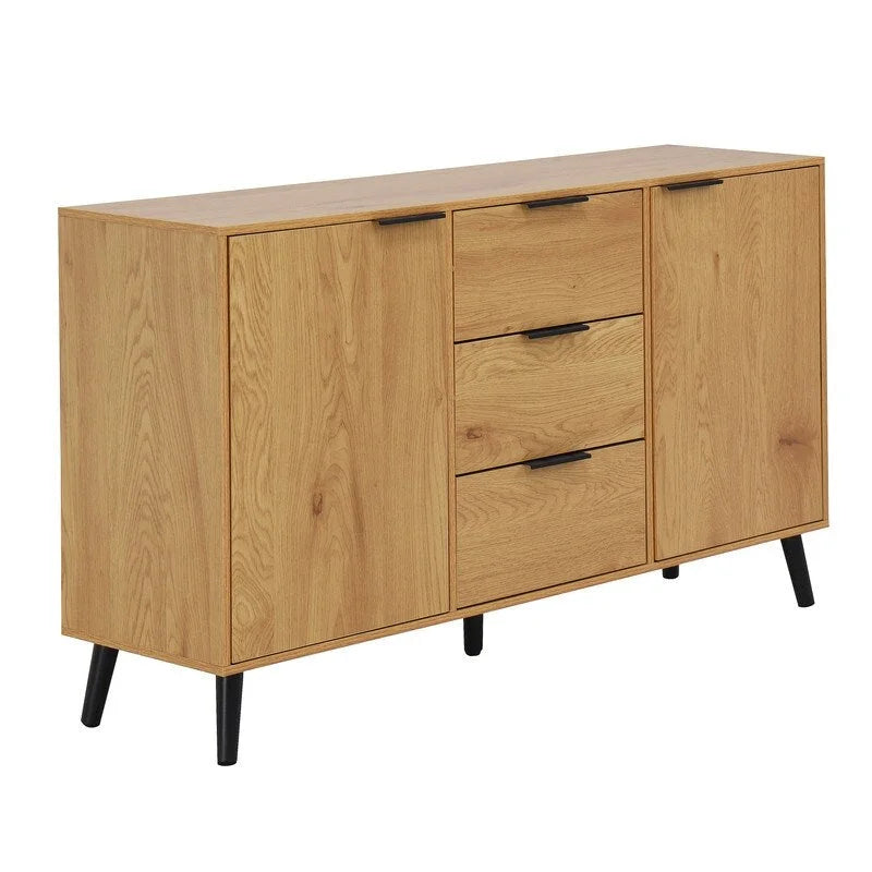 Buffet de 120 cm avec 3 tiroirs et 2 portes