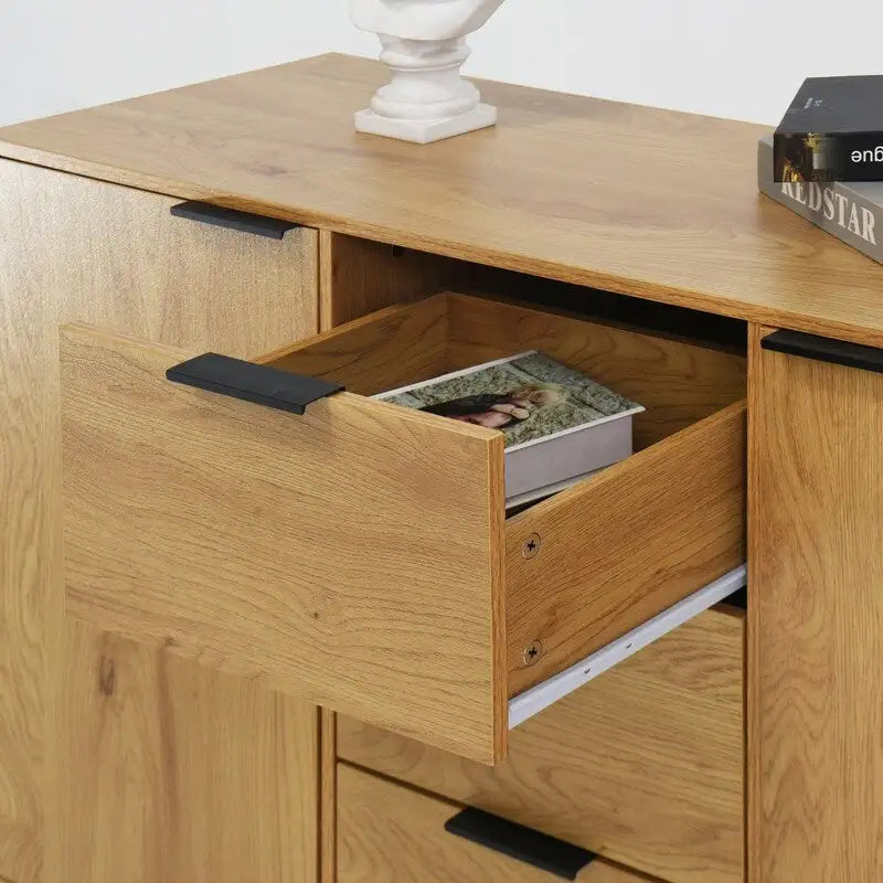 Buffet de 120 cm avec 3 tiroirs et 2 portes